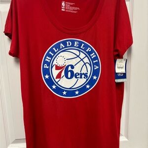 NBA Red Apparel with Logo